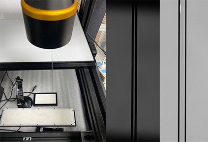 半导体用透明石英玻璃棒内部气泡在线检测