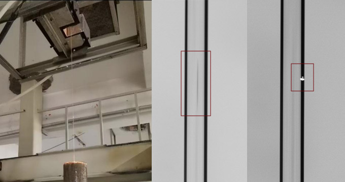 石英玻璃棒在线检测设备